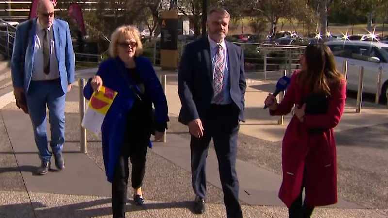 Ex-TV soap star asks to be spared conviction for Nazi salute