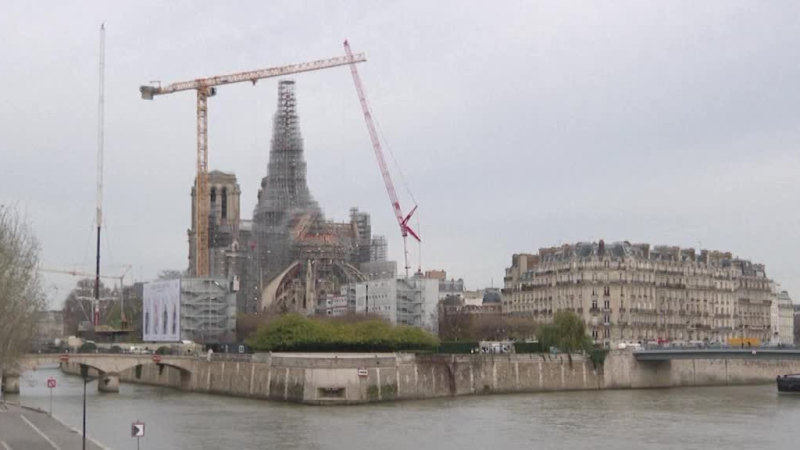 New Notre Dame cathedral spire unveiled