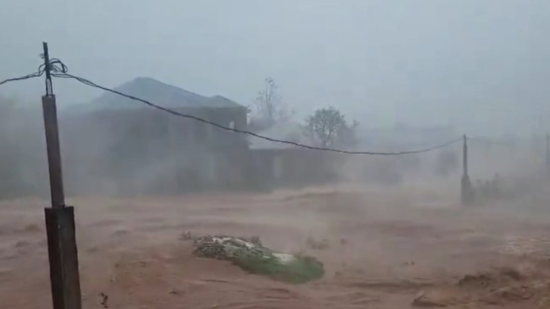 Hurricane Melissa makes landfall on the island of Jamaica