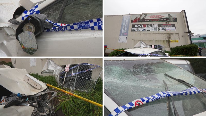 Car slams into Sydney shop