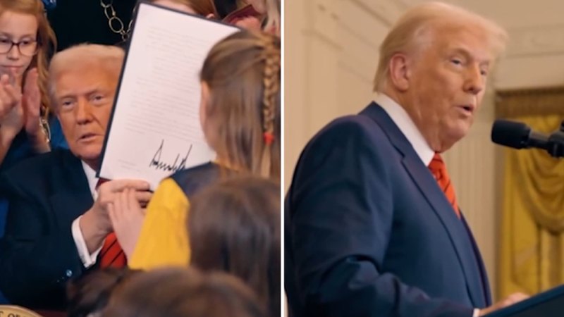 Trump signs executive order to ban transgender athletes from women's sports