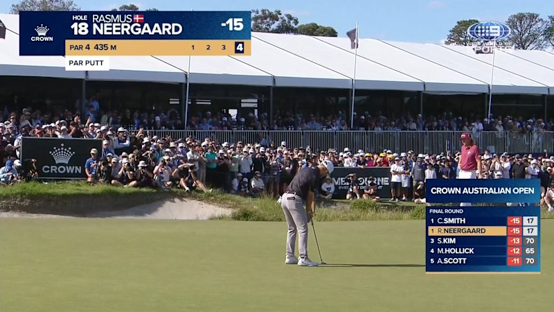 Neergaard nails clutch 10-foot putt