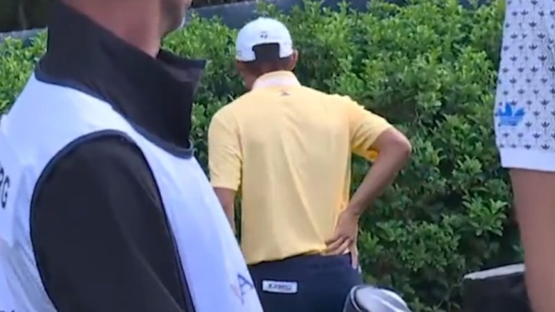 Morikawa withdraws after warm-up injury