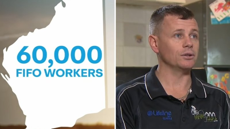 Perth FIFO worker reveals mental health challenges