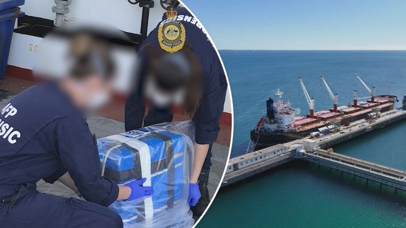 Three charged over 800kg cocaine haul