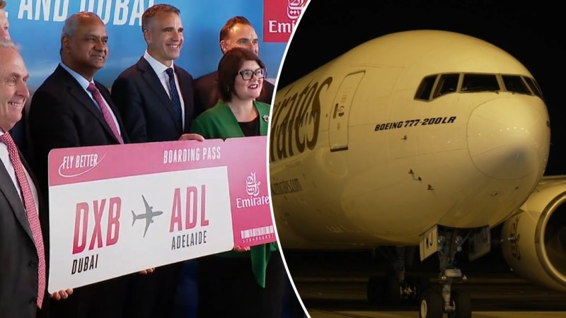 Emirates returns to Adelaide for first time in years