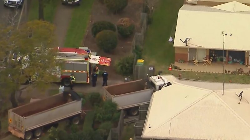 Truck driver dies after crash into Queensland retirement home