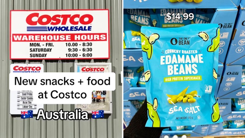 Emily of Snack Reviews Aus shares her most recent Costco finds