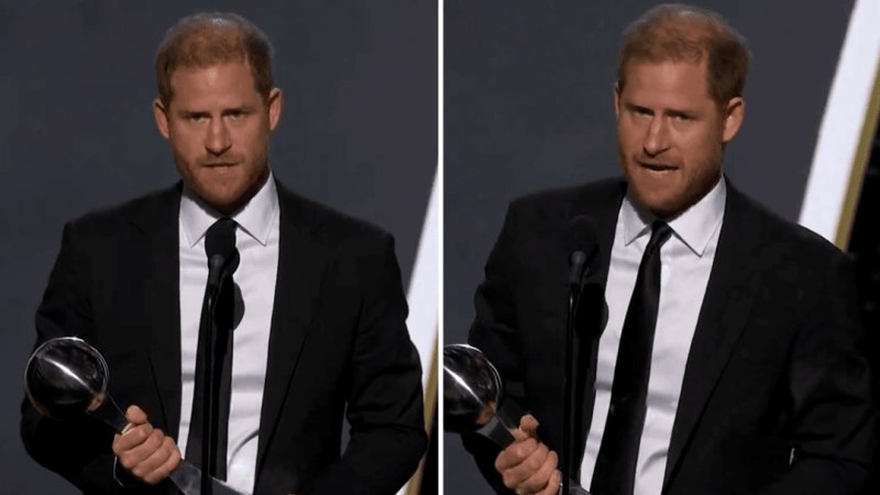 Prince Harry accepts Pat Tillman Award at 2024 ESPYs