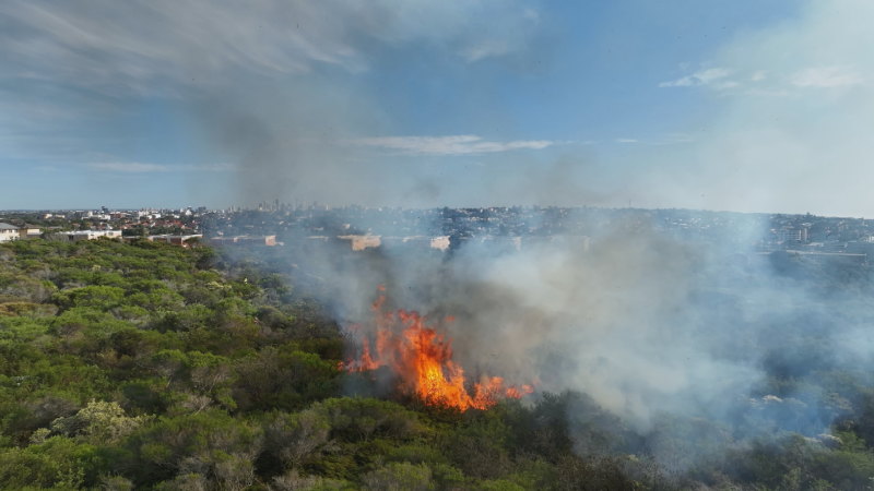 Fire breaks out in Sydney’s south