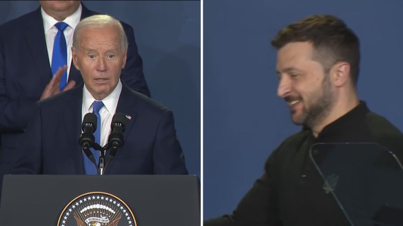 Biden mistakenly calls Ukrainian President ‘Putin’