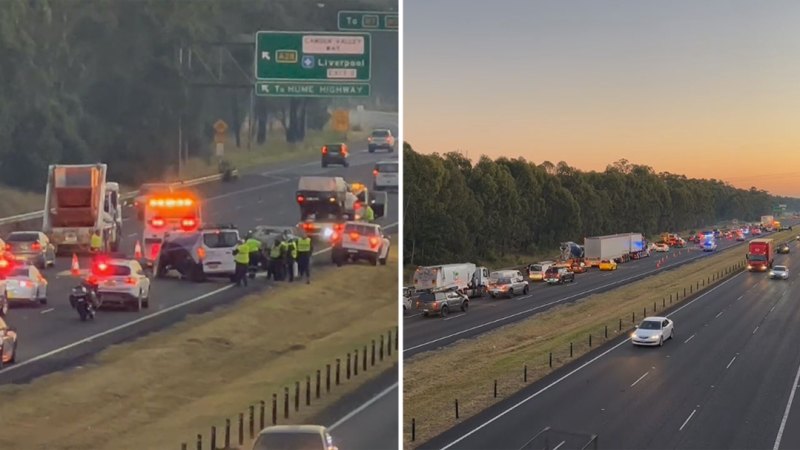 Major traffic delays amid Sydney car crash