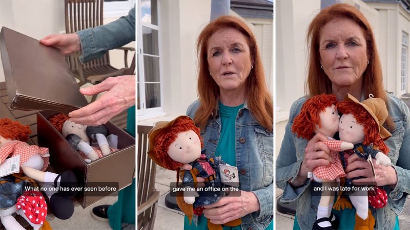 Sarah Ferguson reveals doll that survived September 11 attack