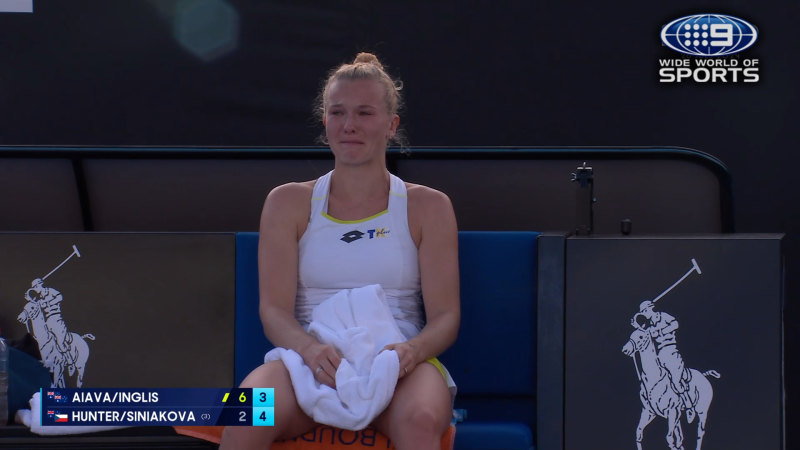 Siniaková’s meltdown causes concern