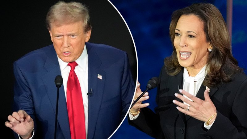 Trump and Harris face off for the first time