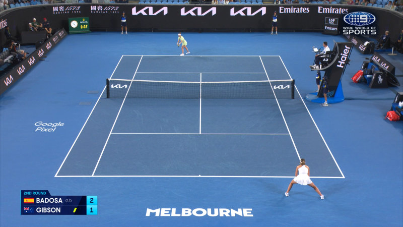 Australian Open Highlights: Paula Badosa v Talia Gibson