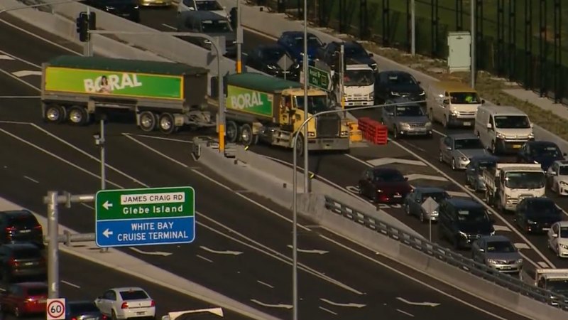 Grim reality of new Rozelle Interchange