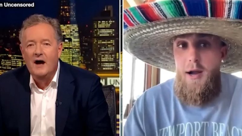 Jake Paul walks out on Piers Morgan