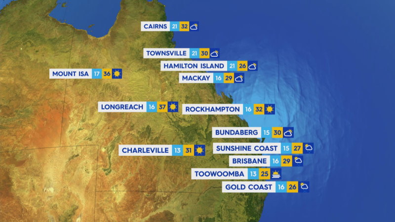 National weather forecast for Monday September 30