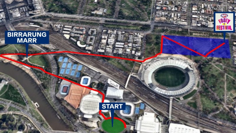 New AFL Grand Final Parade route revealed