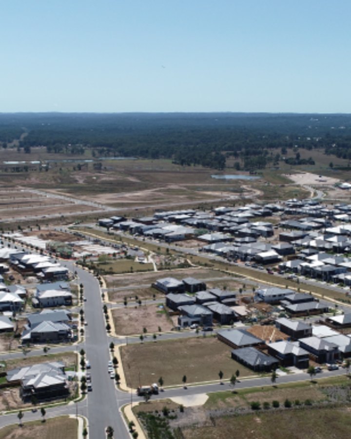 Stockland’s “The Gables” in western Sydney, which is part of the new land lease partnership.