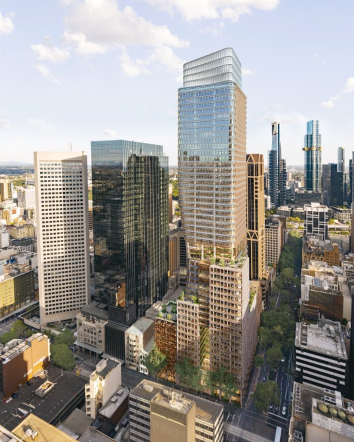 A big cut in carbon emissions at 435 Bourke Street won the project its anchor tenant: Commonwealth Bank.