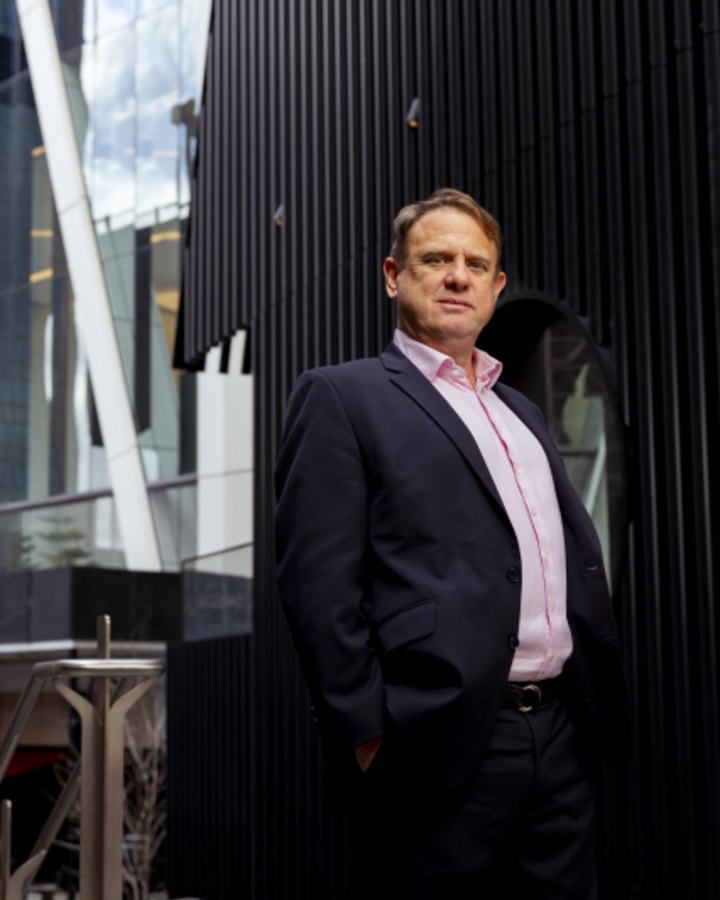 Lendlease Australia CEO Dale Connor at Salesforce Tower this month.