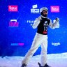 Danielle Scott won the aerial skiing World Cup event in Ruka, Finland. Laura Peel finished second