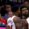 NBA stars Jimmy Butler and Naji Marshall were two of five NBA players suspended over a wild brawl.