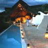 lanterns for guests. Shampole Lodge