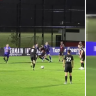 Western Sydney Wanderers fans ran on to the field during an NPL match after a late winner.