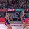 Vixens star takes a tumble