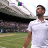 Djokovic clashes with umpire