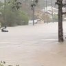 Rain bomb hits South Coast