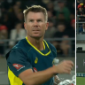 David Warner was booed by the crowd in Wellington during Australia's first T20I against New Zealand.