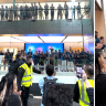 Huge crowds as iPhone 15 goes on sale in Sydney