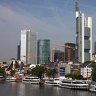 View taken on July 2, 2010 shows the skyline of Frankfurt,  Germany with its bank towers. 