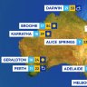 National weather forecast for Tuesday June 21