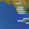 National weather forecast for Friday March 15