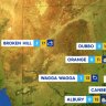 National weather forecast for Monday August 8