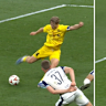 Ulrik Saltnes pulls back a goal for Bodø/Glimt in the first leg of their Europa League semi-final tie with Tottenham.