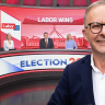 Nine is predicting Labor will form government due to a massive swing to the ALP in Western Australia.