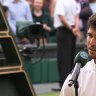 Alcaraz jokes with Djokovic in victory speech