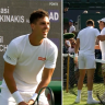 Thanasi Kokkinakis has set up a round two clash with Novak Djokovic after defeating Kamil Majchrzak 7-6(5) 6-2 7-5 on day one of Wimbledon.