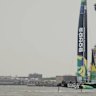 A national icon has joined on to Australia's SailGP ranks, Hugh Jackman the new co-owner of the freshly branded 'BONDS Flying Roos' along with Ryan Reynolds.