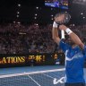 Djokovic survives scary start to finish strong