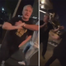 Fox Sports presenter and News Corp Australia columnist Paul Kent has been stood down after footage emerged of him appearing to brawl outside a Sydney restaurant.