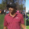 Tiger's son gets hole in one