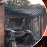 A Campbelltown home has been burned to the ground just days after a drive-by shooting on the same street.

