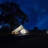 PLEASE ARCHIVEÂ sataug10limestone limestone coast south australia ; text by Mark Chipperfield ; SUPPLIED via journalist ; Bellwether glamping tents